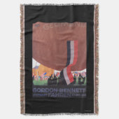 ゴードンベネットの熱気球の競争 スローブランケット (正面縦)