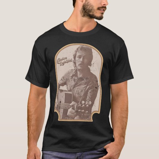ゴードンライトフット読マイマインド Tシャツ (正面)