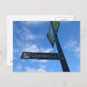 ゴードン通り ポストカード (正面/裏面)