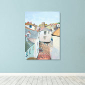 ゴードン・アシュトンによる「コーンウォールでの静かな時間」 キャンバスプリント (インサイチュ (ウッドフロア))