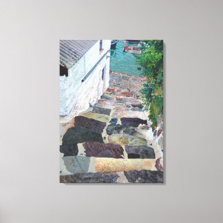 ゴードン・アシュトンの絵画言う「ステップダウン」 キャンバスプリント