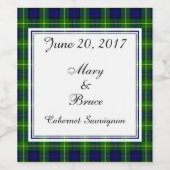 ゴードン・スコティ結婚ッシュのワインラベル ワインラベル (シングルラベル)