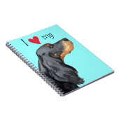 ゴードン・セッターが大好き ノートブック (右側)