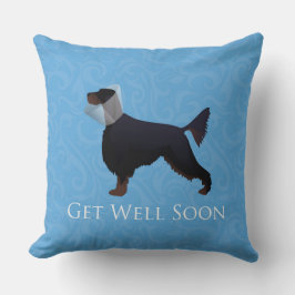 ゴードン・セッターのシルエットが近く良くなる クッション