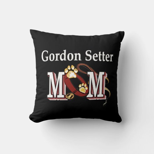 ゴードン・セッター・ママ クッション (正面)
