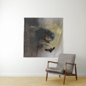 ゴードン・セッター、狩り・コンパニオン タペストリー (インサイチュ(横))