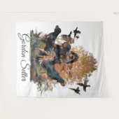 ゴードン・セッター、狩り・シーズン タペストリー (正面(横))