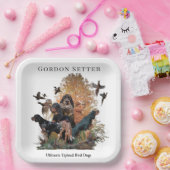 ゴードン・セッター、狩り・シーズン ペーパープレート (パーティー)