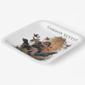 ゴードン・セッター、狩り・シーズン ペーパープレート (傾斜あり)