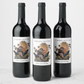 ゴードン・セッター、狩り・シーズン ワインラベル (ボトル)