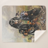 ゴードン・セッター，鳥への情熱，芸術 シェルパブランケット (正面(横))