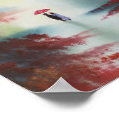 ゴードン・ブルースによる雨の日の秋の散歩 ポスター (角)