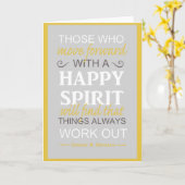 ゴード感動的ンbヒンクリーlds引用文 カード (黄色い花)