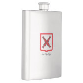 ゴード社製鋼フラスコ フラスク (右)