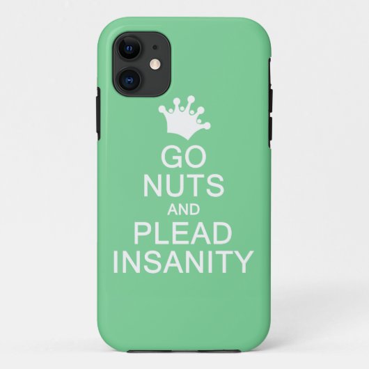 ゴーナッツカスタム色iPhoneケース Case-Mate iPhoneケース (裏面)