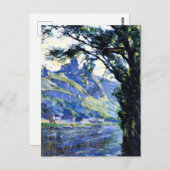 ゴーニョン – 夏の日、レザンデリー、ノルマンディ ポストカード (正面/裏面)