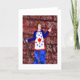 ゴーハップゴーリーマリーのクリエイティブデザイン カード