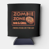 ゴーハロウィーンの新鮮なゾンビ食品 缶クーラー (正面)