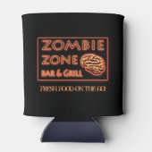 ゴーハロウィーンの新鮮なゾンビ食品 缶クーラー (裏面)