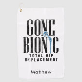 ゴーバイオニックお尻交換手術後Gag ゴルフタオル (正面)