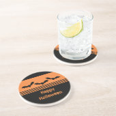 ゴーバティハロウィーンコースター、オレンジ コースター (側面)