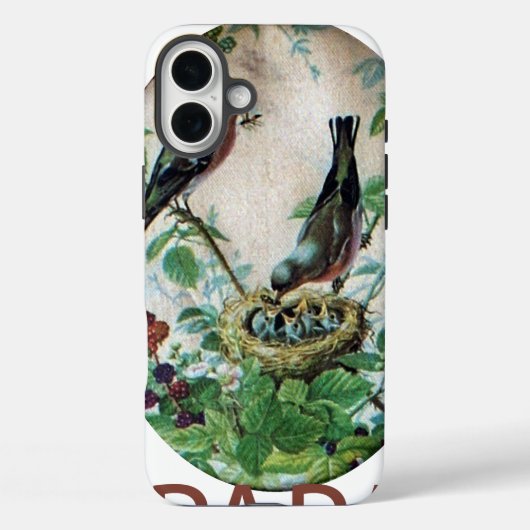ゴーパパバーズアートプリント Case-Mate iPhoneケース (裏面)