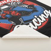 ゴーパーソナライズされたカートエクストリームレーシングカーティンレース シェルパブランケット (3/4)