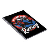 ゴーパーソナライズされたカートエクストリームレーシングカーティンレース ノートブック (右側)