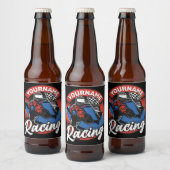 ゴーパーソナライズされたカートエクストリームレーシングカーティンレース ビールラベル (ボトル)
