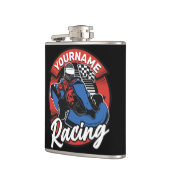 ゴーパーソナライズされたカートエクストリームレーシングカーティンレース フラスク (左)