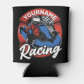 ゴーパーソナライズされたカートエクストリームレーシングカーティンレース 缶クーラー (正面)