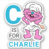 ゴーパーソナライズされたガー シール (正面)