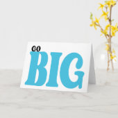 ゴービッグやる気を起こさせる引用文 カード (黄色い花)