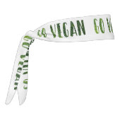 ゴービーガンスローガン引用文 タイヘッドバンド (回転270)