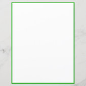 ゴービーガン引用文パーソナライズされたグリーンライティング紙 (裏面)