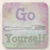 ゴーフォーク飲料用コースター コースター (正面)