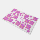 ゴーフロントド遠くにアポーチマットアウトドアパーソナライズされた ドアマット (アングル)