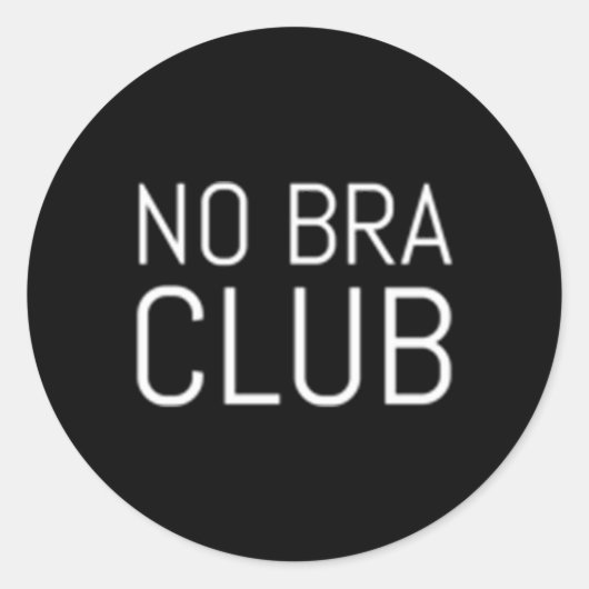 ゴーブラレスノーブラクラブ ラウンドシール (正面)