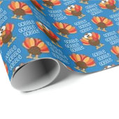 ゴーブルゴーブルゴブルターキ熱狂するー ラッピングペーパー (ロールコーナー)