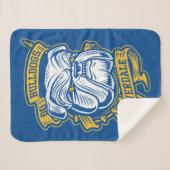 ゴーブルドッグズリバーデールマスコットバナー シェルパブランケット (正面(横))