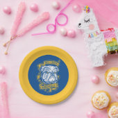 ゴーブルドッグズリバーデールマスコットバナー ペーパープレート (パーティー)