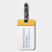 ゴーブルドッグ – Riverdale High ラゲッジタグ (裏面縦)