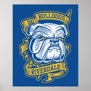 ゴーブルドッグ – Riverdale Mascot Banner ポスター