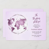 ゴープレースズ卒業パーティー招待状 招待状 (正面/裏面)