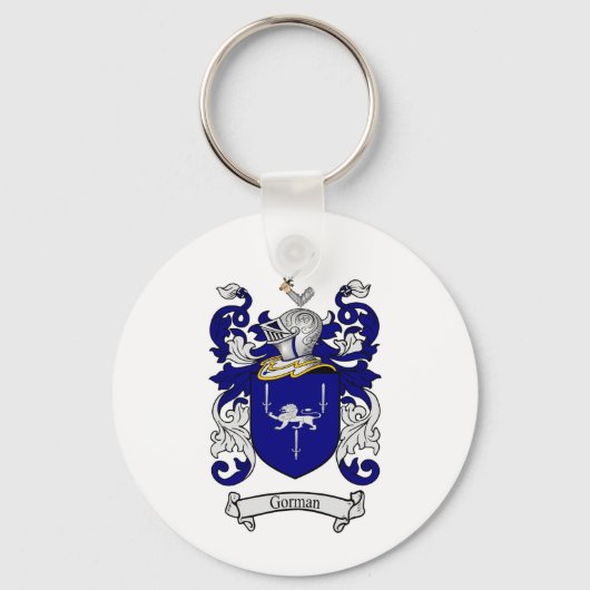 ゴーマン家紋 – ゴルマンコートオブアームズ キーホルダー (正面)
