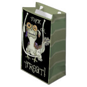 ゴームント醜い犬のモンスタートリックまたはTReaT! スモールペーパーバッグ (裏面アングル)