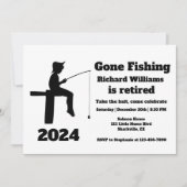 ゴーモダン魚釣り座退職したり漁師 招待状 (正面)