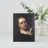 ゴーヤセルフポートレート1815油パネル、51 x 46 cm M ポストカード (スタンド正面)