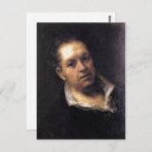 ゴーヤセルフポートレート1815油パネル、51 x 46 cm M ポストカード (正面/裏面)