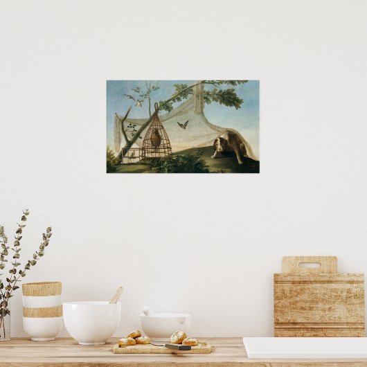 ゴーヤ狩り1775 ポスター (キッチン)